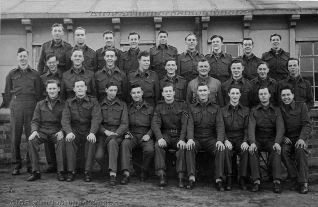 Herbert Hirst,Front Row 2nd.from left.1948 Army Training,Believe all from Armthorpe & surrounding areas